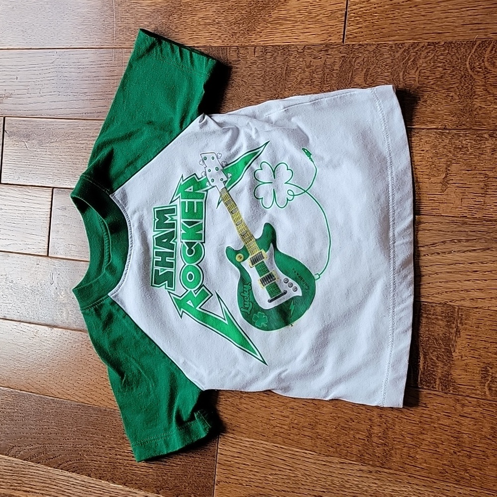 Shamrocker st Patrick's Day shirt 2T